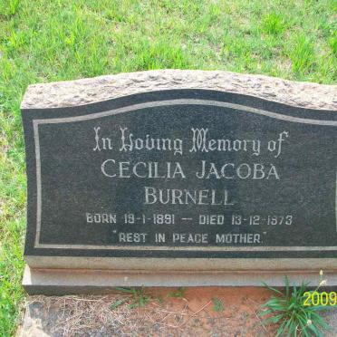 BURNELL Cecilia Jacoba 1891-1973