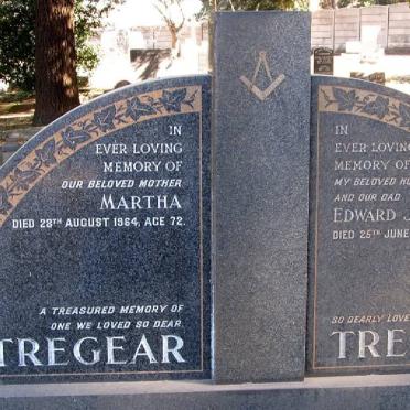 TREGEAR Edward James -1956 &amp; Martha -1964