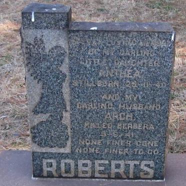 ROBERTS Arch.  -1941 :: ROBERTS Anthea -1940