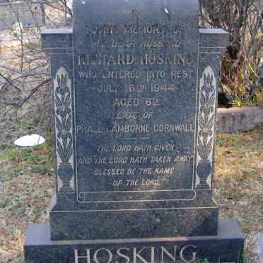 HOSKING Richard -1944