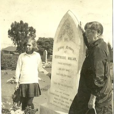 MALAN Christiaan Coenrad 1842-1928 &amp; Gertrude STEYTLER 1842-1903