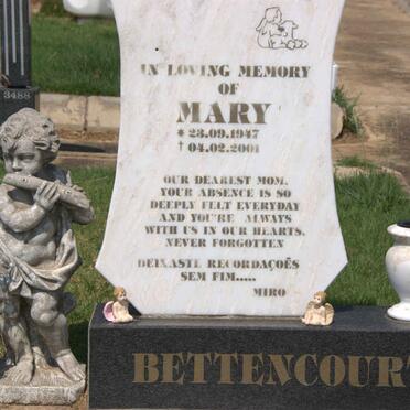 BETTENCOURT Mary 1947-2001
