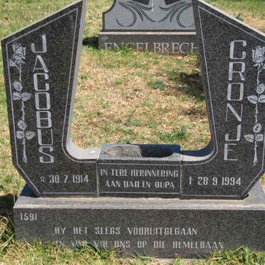 CRONJE Jacobus 1914-1994