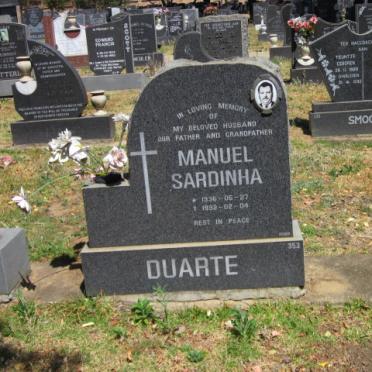 DUARTE Manuel Sardinha 1936-1992
