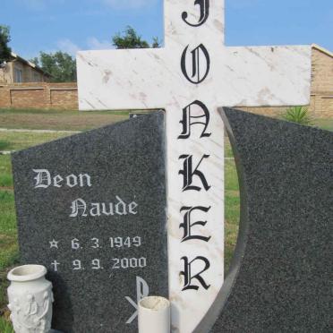 JONKER Deon Naude 1949-2000