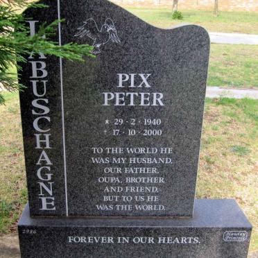 LABUSCHAGNE Pix Peter 1940-2000