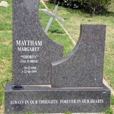 MAYTHAM Margaret nee JUBBER 1950-1999
