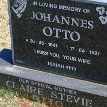 OTTO Johannes 1941-1997 &amp; Clair Stevie