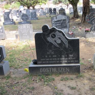 OOSTHUIZEN Attie 1958-1992