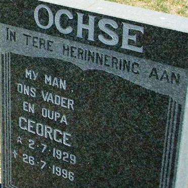 OCHSE George 1929-1996