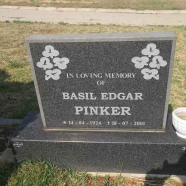 PINKER Basil Edgar 1924-2001