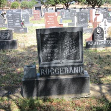 ROGGEBAND Lourens 1962-1992