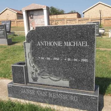 RENSBURG Anthonie Michael, Janse van 1950-2001