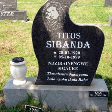 SIBANDA Titos 1920-1999