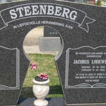 STEENBERG Jacobus Lodewikus 1926-2000