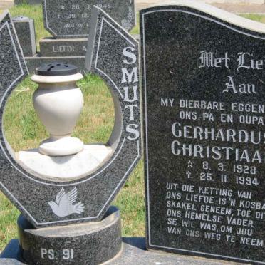 SMUTS Gerhardus Christiaan 1928-1994