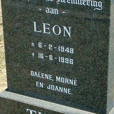 THERON Leon 1948-1996