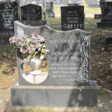 WOLMARANS Neels 1946-1990