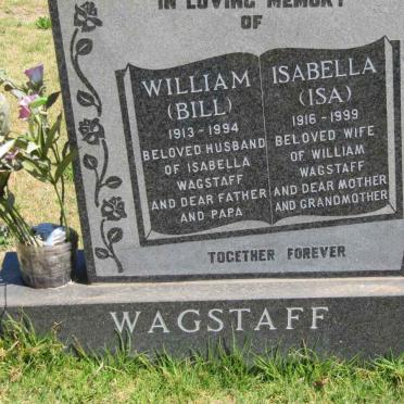WAGSTAFF William 1913-1994 &amp; Isabella 1916-1999