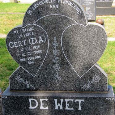 WET D.A., de 1950-2000