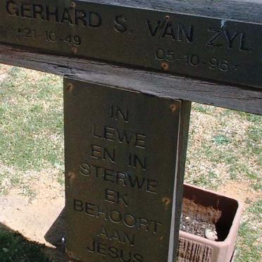 ZYL Gerhard S., van 1949-1996