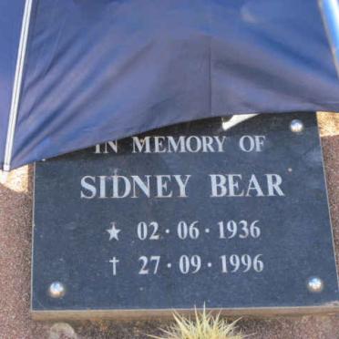 BEAR Sidney 1936-1996