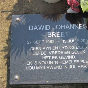 BREET Dawid Johannes 1962-2008