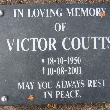 COUTTS Victor 1950-2001