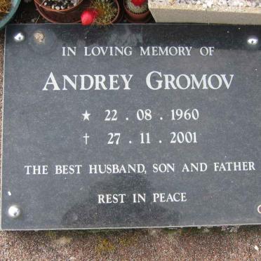 GROMOV Andrew 1960-2001