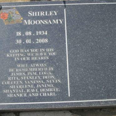 MOONSAMY Shirley 1934-2008