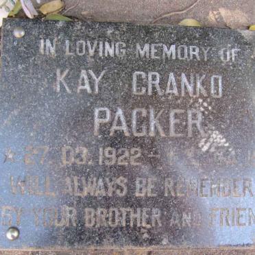 PACKER Kay Cranko 1922-1995