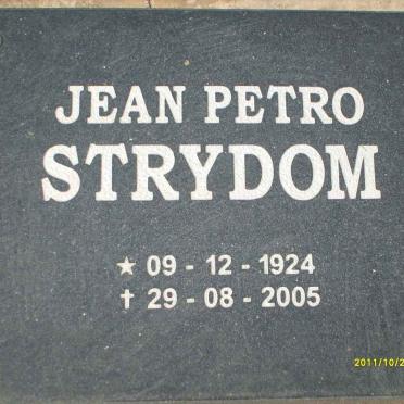 STRYDOM Jean Petro 1924-2005