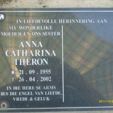 THERON Anna Catharina 1955-2002