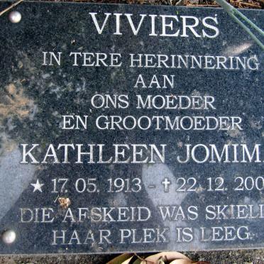 VIVIERS Kathleen Jomima 1913-2001