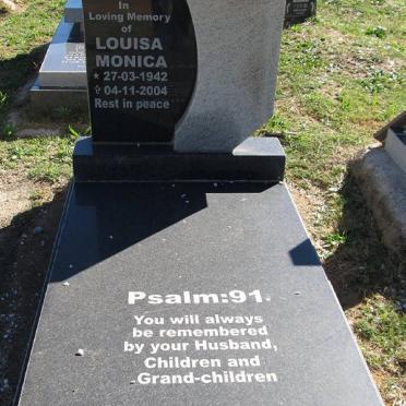 MORE Louisa Monica 1942-2004