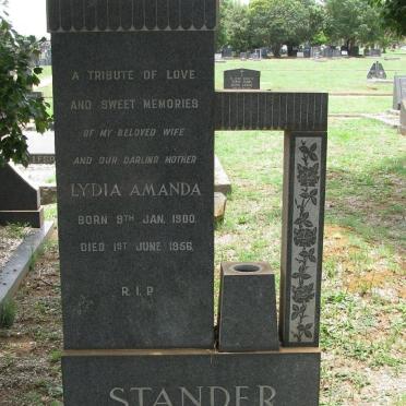 STANDER Lydia Amanda 1900-1956