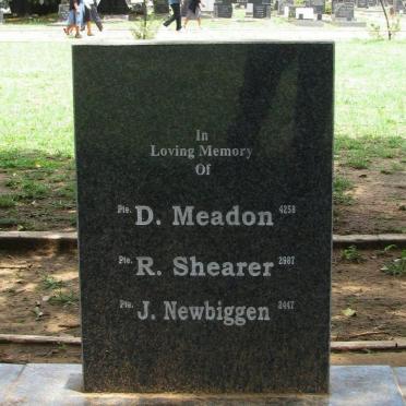 7. British Military graves