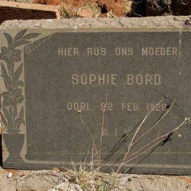 BORD Sophie -1928