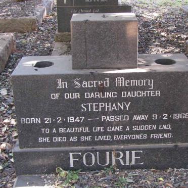 FOURIE Stephany 1947-1966