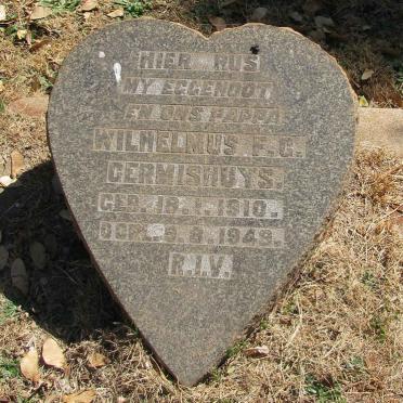 GERMISHUYS Wilhelmus F.G. 1910-1949