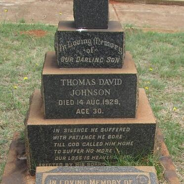 JOHNSON Thomas David -1929 :: TINKLER Thomas Bernard -1942