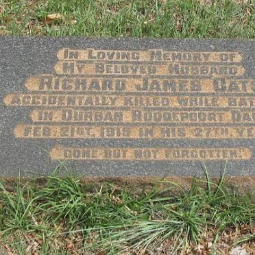 OATS Richard James -1915