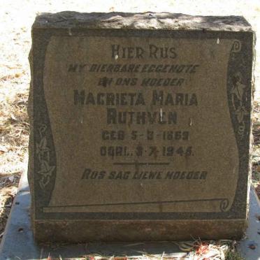 RUTHVEN Margrieta Maria 1859-1945
