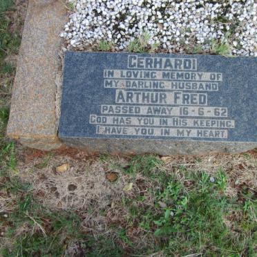 GERHARDI Arthur Fred -1962