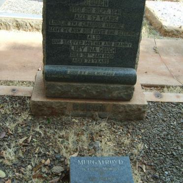 GOUGH William Drinkwater Cecil -1941 &amp; Lucy Ina -1960 :: MURGATROYD Jack Cecil Harold &amp; Doreen Kate -1981