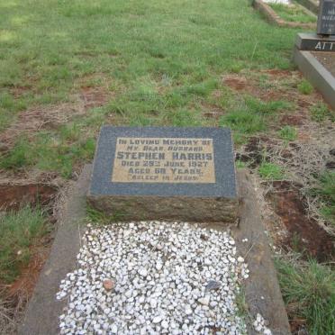 HARRIS Stephen -1927