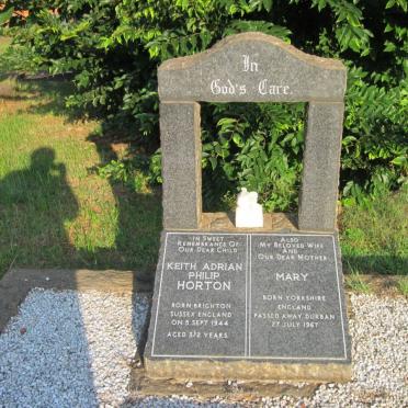 HORTON Mary -1967 :: HORTON Keith Adrian Philip 1944-