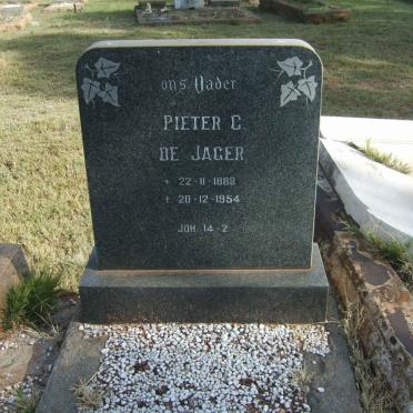 JAGER Pieter C., de 1888-1954