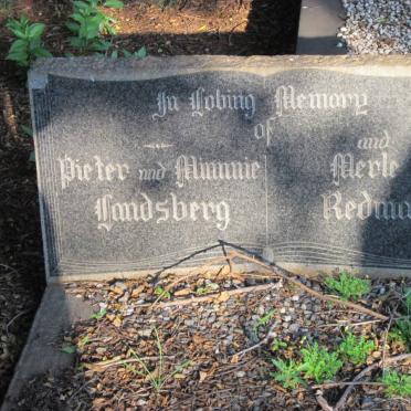 LANDSBERG Pieter &amp; Mimmie :: REDMAN Merle 