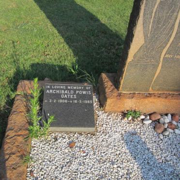 OATES Archibald Powis 1906-1985